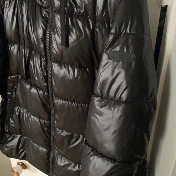 Sam Edelman LG black puffer jacket - Picture 2 of 7
